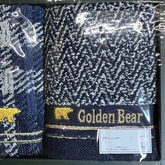 Golden Bear タオルハンカチ２枚セットの画像