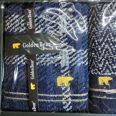 Golden Bear タオルハンカチ２枚セットの画像