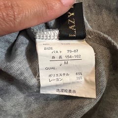 レオパード　Tシャツ　ワンピース　　　Mの画像