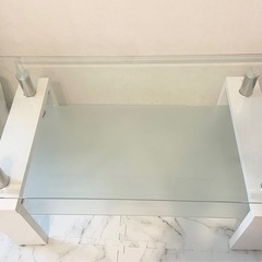 【無料】ガラステーブル【取りに来られる方限定】