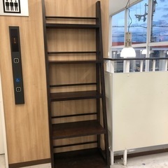 フリーラック5段ブラウン【トレファク堺福田店】