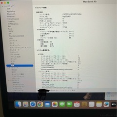 MacBook Air M1　2020の画像