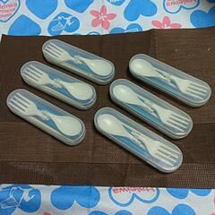 🌈新品!3ウェイ カトラリー/スプーン&フォーク&箸