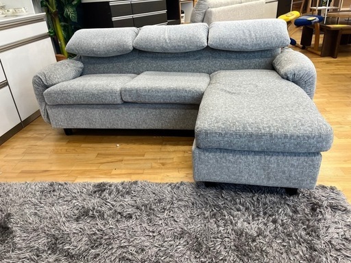 N728☆カウチソファー☆3人掛けソファー☆ソファー☆幅1970mm