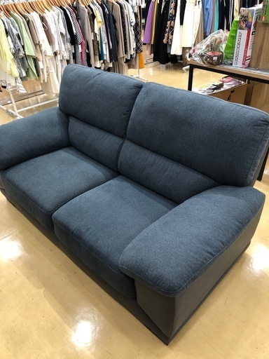 【軽トラック貸出サービス有】2.5人掛けソファー ニトリ ファブリック ウォール3KD