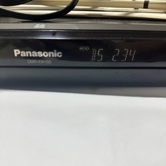 パナソニックブルーレイ　DMR-XW100の画像
