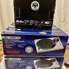 gemini xl-500II ジェミナイターンテーブル ミキサー DJセット