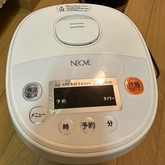 炊飯器　
