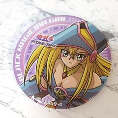 遊戯王　缶バッジ ブラックマジシャンガール