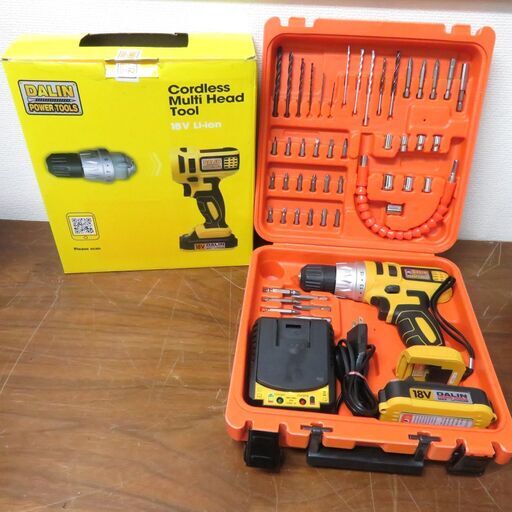 DALIN POWER TOOLS コードレス 電動ドライバー 電動ドリル │江別市のリサイクルショップドロップ