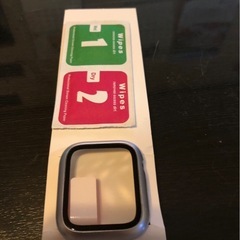 Apple Watch保護ガラスケース40mm シルバーの画像