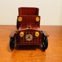 大幅値下げ！　ヴィンテージ　1906年　ベンツ　木製模型　新品未使用品の画像