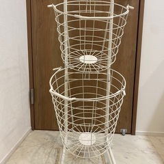 洗濯カゴ　ラック
