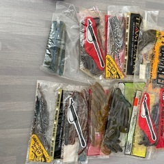 釣り道具　リール　ワームの画像