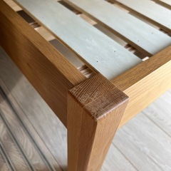 無印良品セミダブルベッドセットの画像