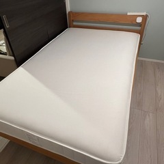 無印良品セミダブルベッドセットの画像