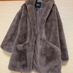 ZARA  レディース　モコモココート