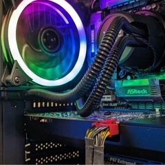 【ゲーミングPC】core i7/GTX1060/簡易水冷クーラー/RGBファンの画像