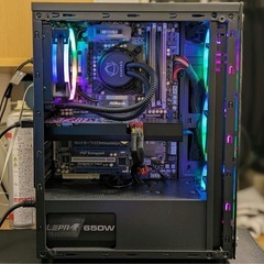 【ゲーミングPC】core i7/GTX1060/簡易水冷クーラー/RGBファンの画像