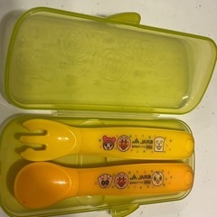 アンパンマン　スプーンフォークセット