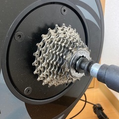 自転車トレーナー　サイクルオプス サイレンサーダイレクト の画像