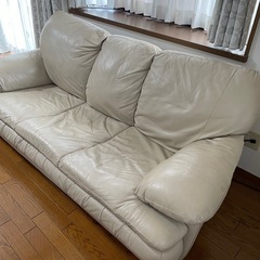 本革ソファー　　3人掛け