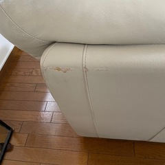 本革ソファー　　3人掛けの画像