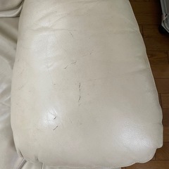 本革ソファー　　3人掛けの画像