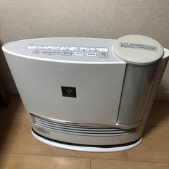 SHARP加湿セラミックファンヒーターの画像