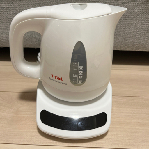ティファール　T-fal 電気ケトル　アプレシアコントロール　白