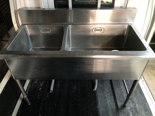 業務用　2槽シンク