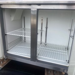 Fukushima 冷蔵庫 2ドア ステンレス製の画像