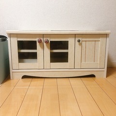 ホワイト♡テレビボード