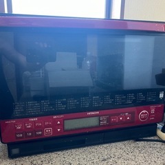 ジャンク品？　日立オーブンレンジの画像