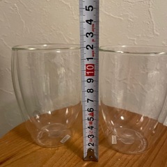 【決まりました】bodum 二重ガラスコップ