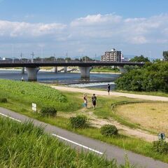 ９月２１日(土)　ウォーキング会　武庫川　河川敷　※梅田から電車...