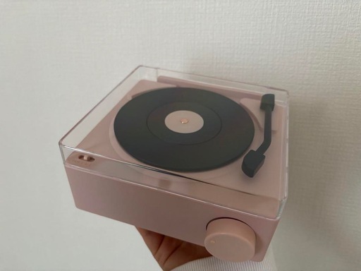 レコードプレーヤー風Bluetoothスピーカー