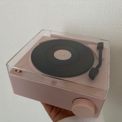 レコードプレーヤー風Bluetoothスピーカー