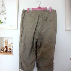 七分丈サイドくしゅくしゅパンツ　LLの画像