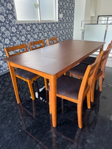 ダイニングテーブルセット6人がけ