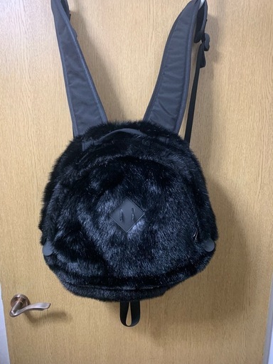 本物 美品 supreme×nothefaceコラボ ファーバックパック　シュプリーム×ノースフェイス