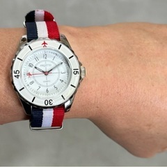 【JAL機内販売品】FAGOTTO ②丸型時計
