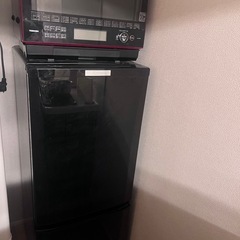 冷蔵庫電子レンジセットの画像