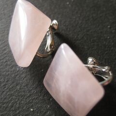 紅水晶　ピンククリスタル　ネックレス＆イヤリングの画像
