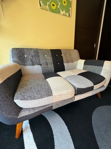 近くならお届け可能です(場所により条件有り)ヨランダ　ソファ　2シーター