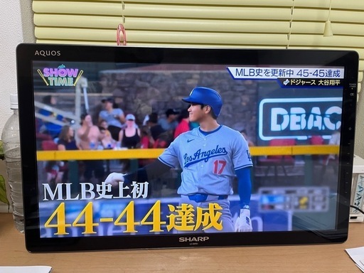 持ち運び可能テレビ　AQUOS LC-20FE1