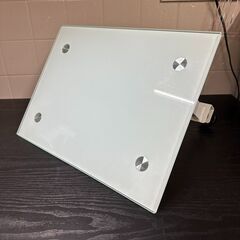 　☀️　ニトリ　デスクエクステンダー　ガラス　増設　追加　拡張　　の画像