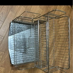 ニトリ　水切りラック2段　箸入れ　まな板立て　コップ置き