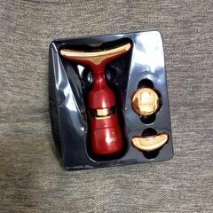 フェイスマッサージャー　3in1　美顔器　スキンケア　美肌　リフトアップ 電池式の画像