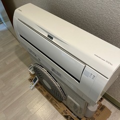 程度良！格安設置料金込み！日立白くまくん•お掃除機能付き•6畳用の画像